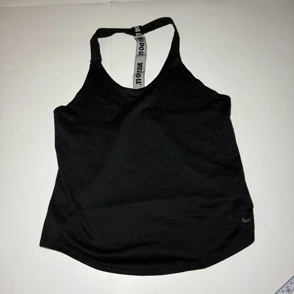 Nike Black‎ Racerback Tank with Branded Strap